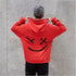 Casual fashion color-blocking smiley sweater